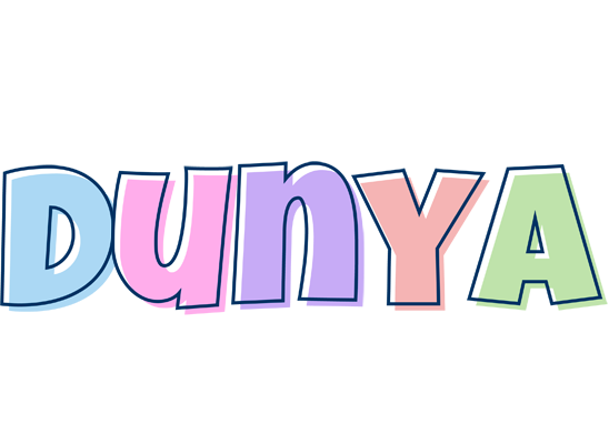 Dunya pastel logo