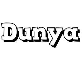 Dunya snowing logo