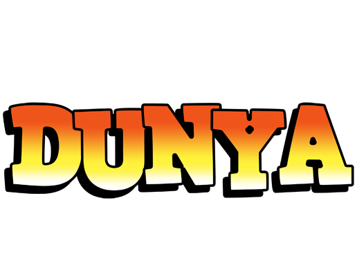 Dunya sunset logo