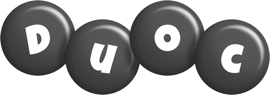 Duoc candy-black logo