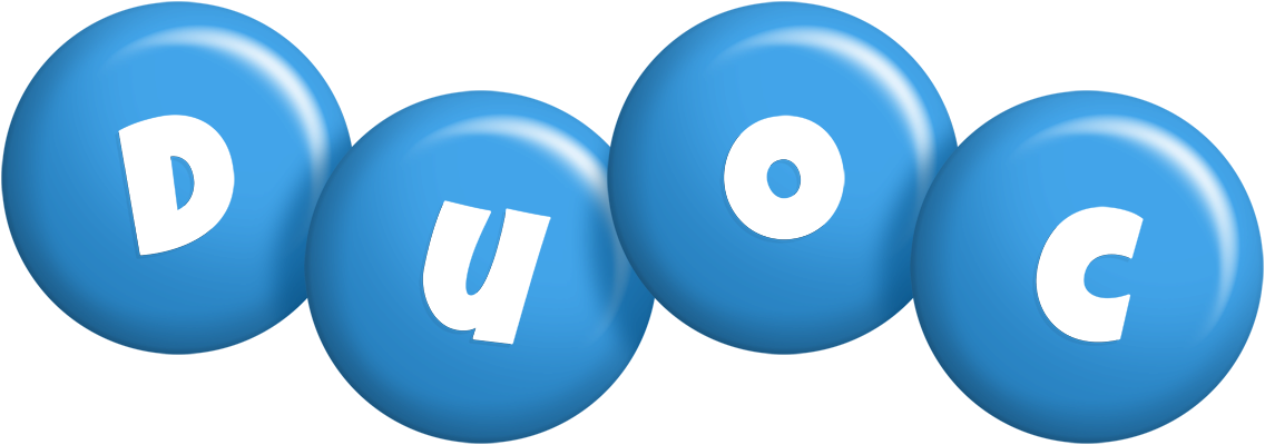 Duoc candy-blue logo