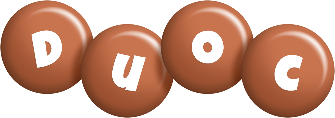 Duoc candy-brown logo