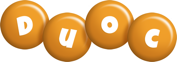 Duoc candy-orange logo