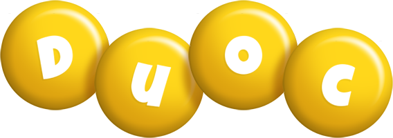 Duoc candy-yellow logo