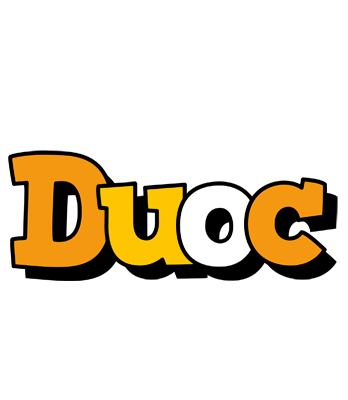 Duoc cartoon logo