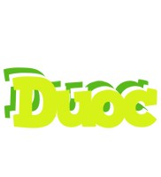 Duoc citrus logo