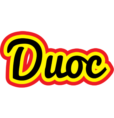 Duoc flaming logo