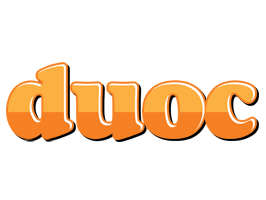 Duoc orange logo