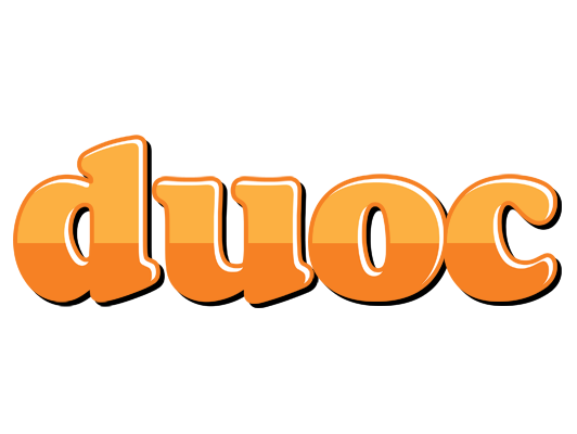 Duoc orange logo