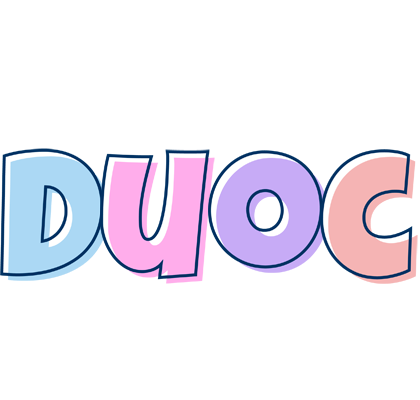 Duoc pastel logo