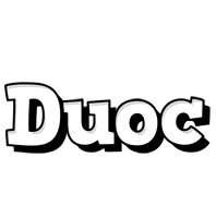 Duoc snowing logo