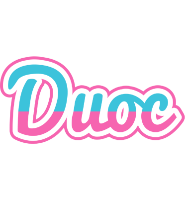 Duoc woman logo