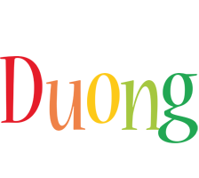 Duong birthday logo