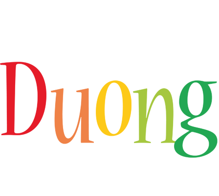 Duong birthday logo