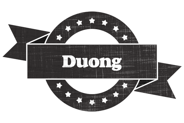 Duong grunge logo