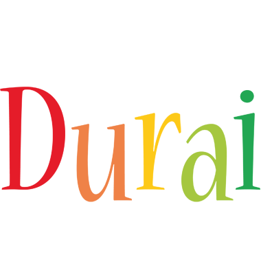 Durai birthday logo