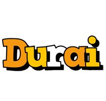 Durai cartoon logo