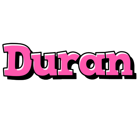 Duran girlish logo