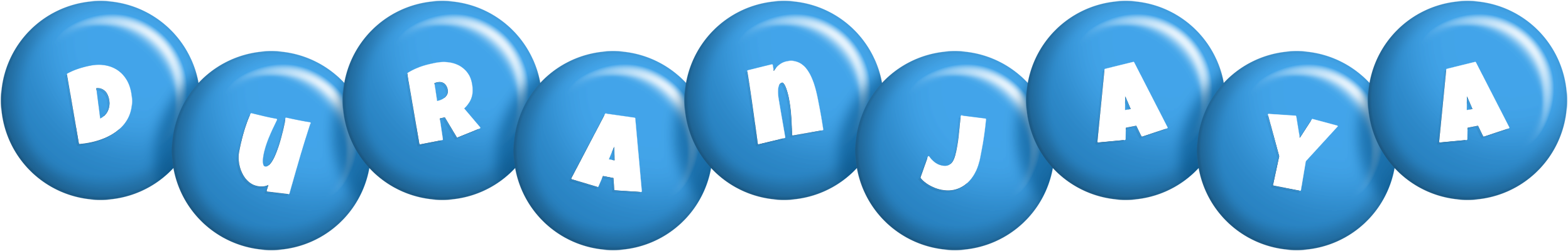Duranjaya candy-blue logo