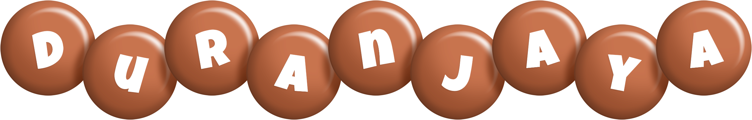 Duranjaya candy-brown logo