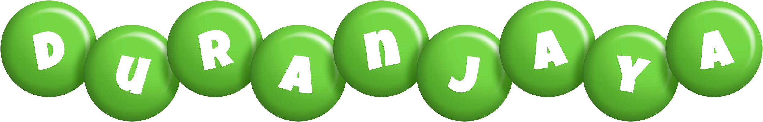 Duranjaya candy-green logo
