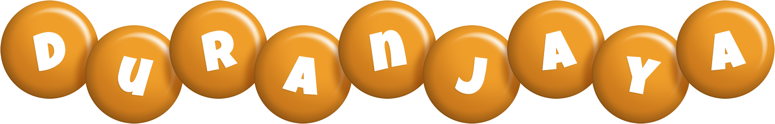 Duranjaya candy-orange logo