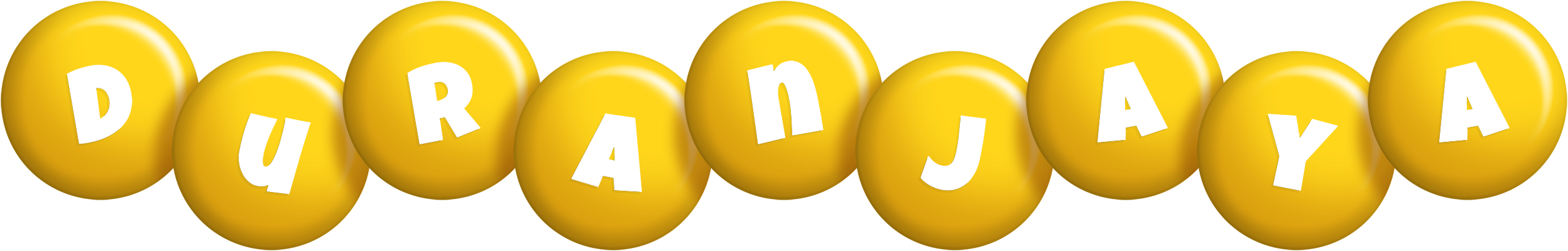 Duranjaya candy-yellow logo
