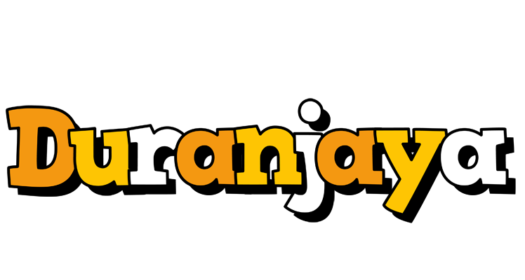 Duranjaya cartoon logo