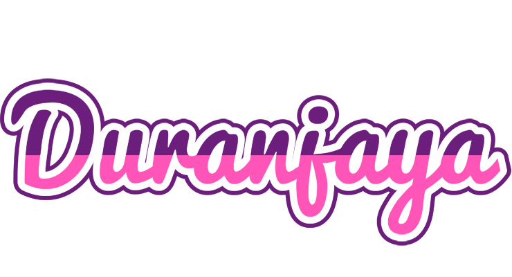 Duranjaya cheerful logo