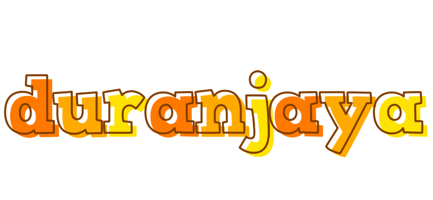 Duranjaya desert logo