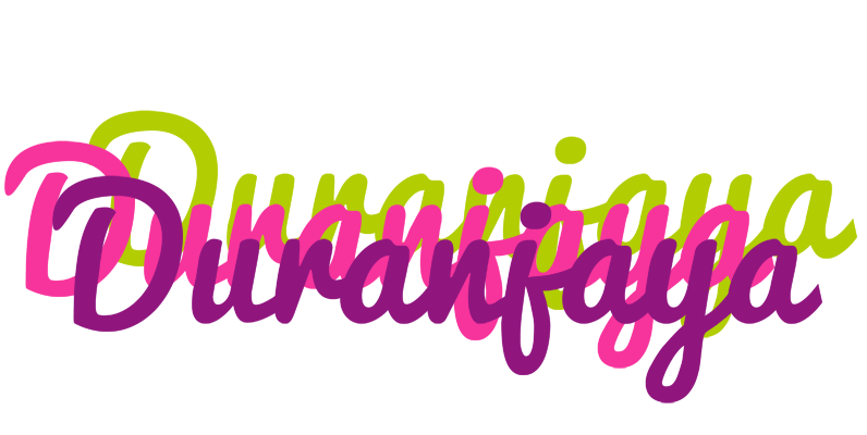 Duranjaya flowers logo
