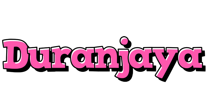 Duranjaya girlish logo