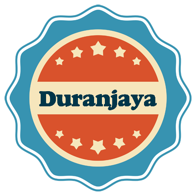 Duranjaya labels logo