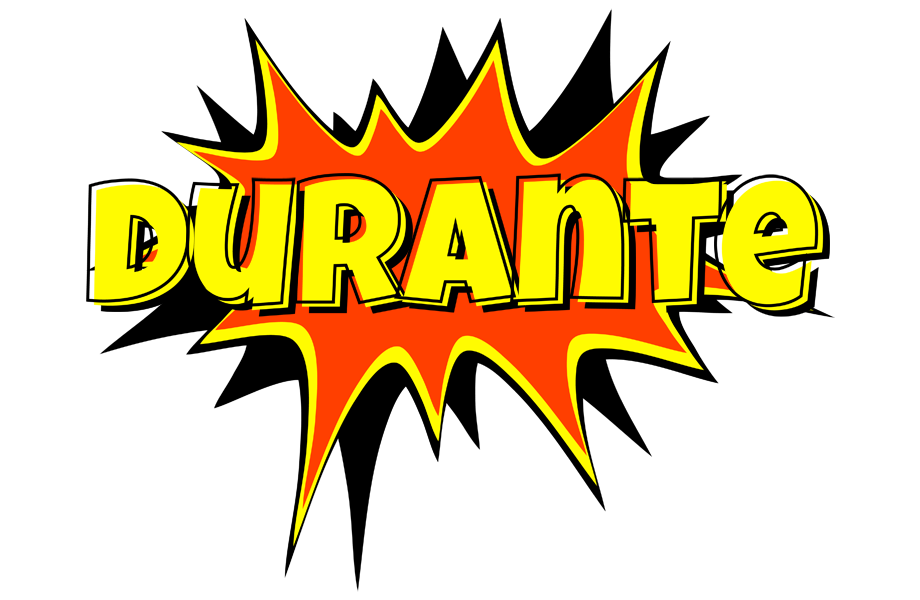 Durante bazinga logo