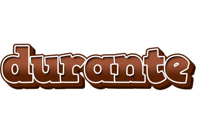 Durante brownie logo