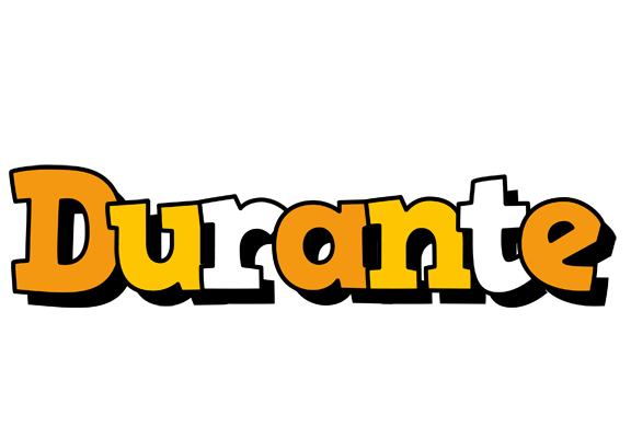 Durante cartoon logo