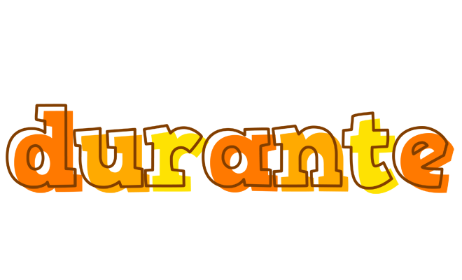 Durante desert logo