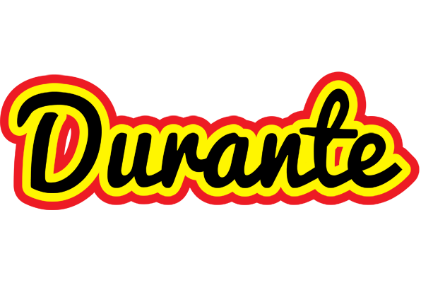 Durante flaming logo