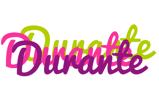 Durante flowers logo