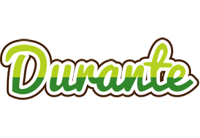 Durante golfing logo