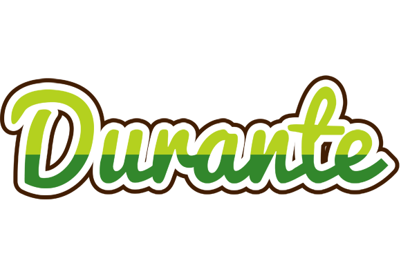 Durante golfing logo