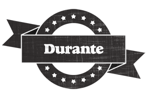 Durante grunge logo