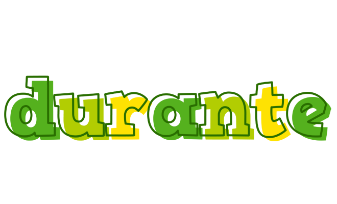 Durante juice logo