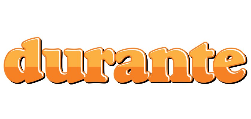 Durante orange logo