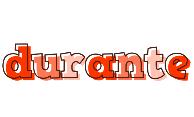 Durante paint logo