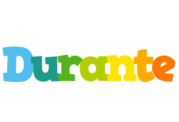 Durante rainbows logo