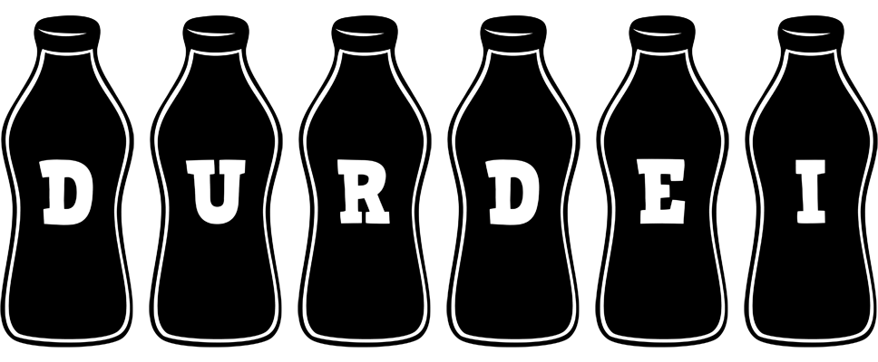 Durdei bottle logo