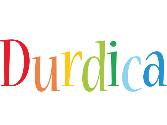 Durdica birthday logo