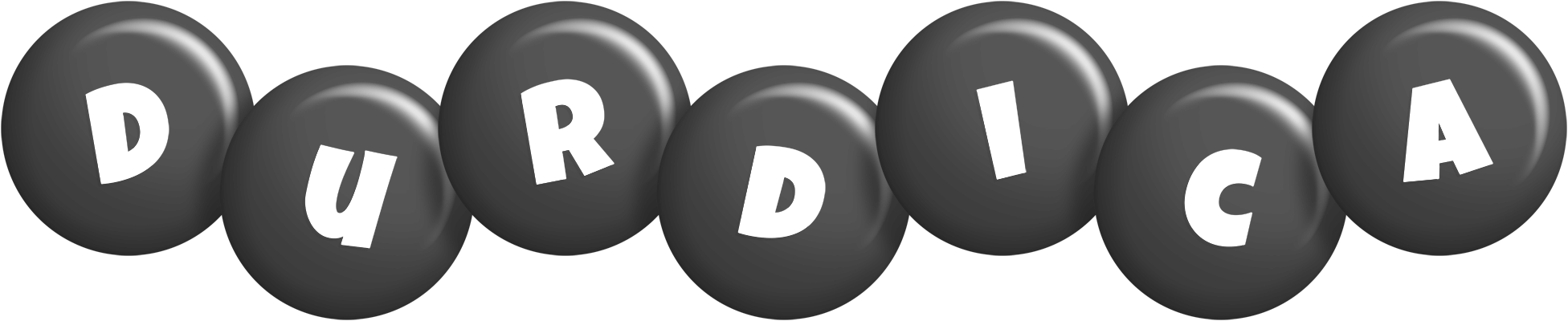 Durdica candy-black logo