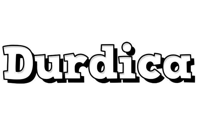 Durdica snowing logo